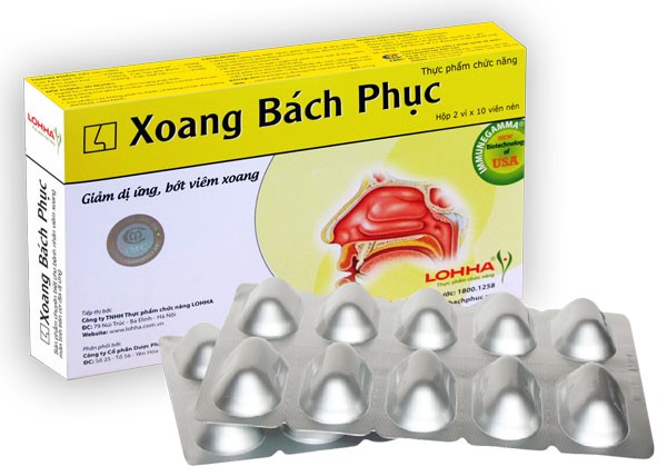 Tin khuyến mại Xoang Bách Phục: Mua 6 hộp tặng 1 hộp